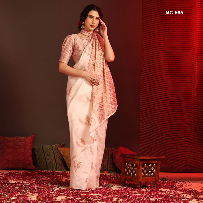 Mcazo 582 Designer Party Wear Sarees Catalog
